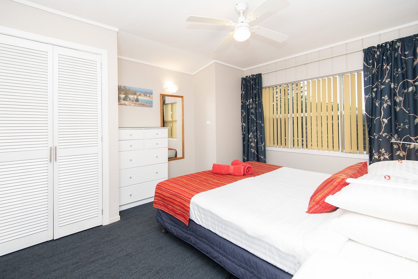 Two bedroom apartment bedroom