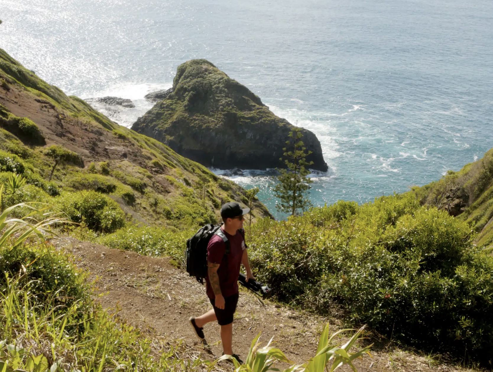 Hiking on Norfolk Island