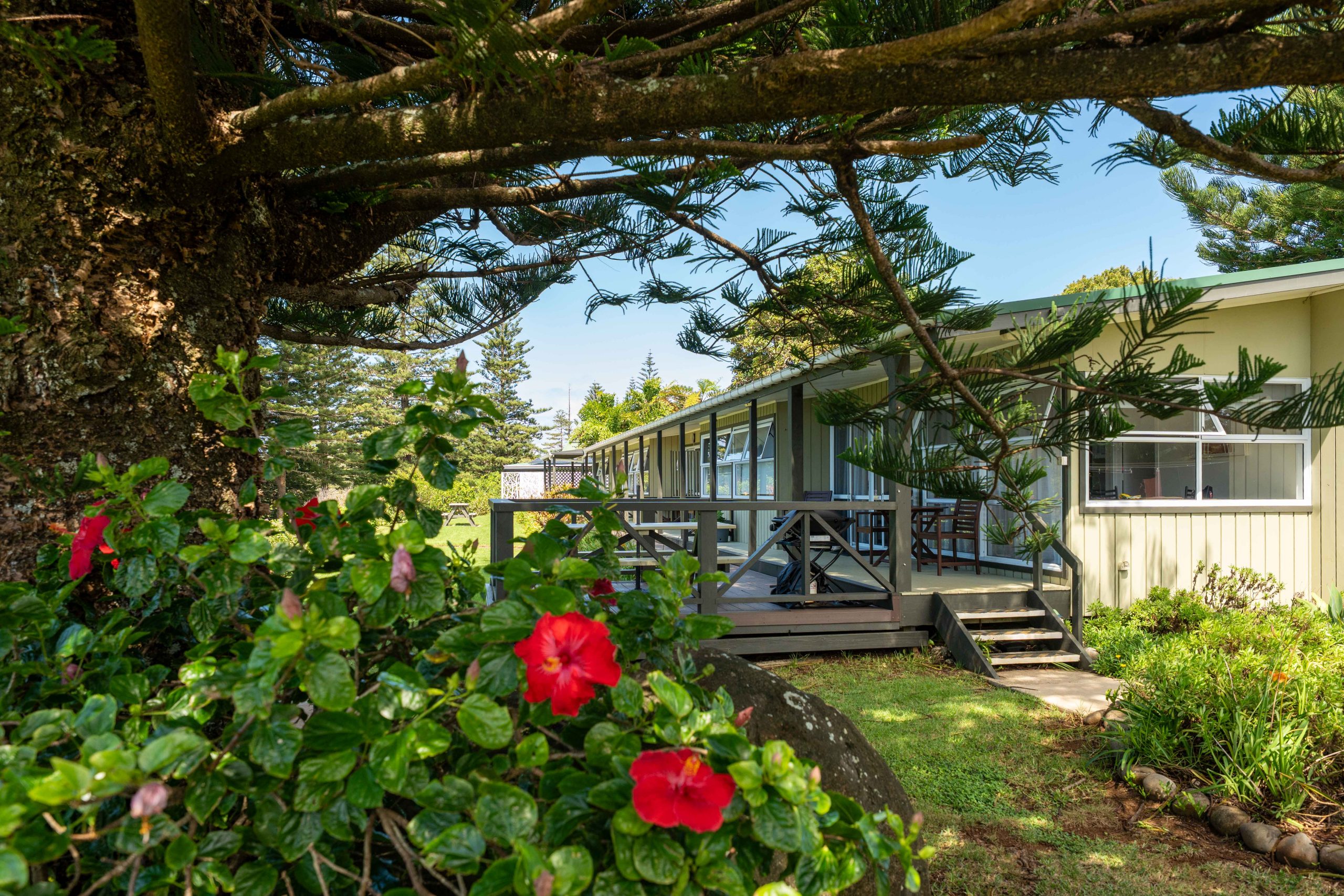 Cascade Garden apartment interior Norfolk Island